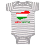 Baby Clothes Little Hungarian Countries Baby Bodysuits Boy & Girl Cotton