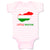 Baby Clothes Little Hungarian Countries Baby Bodysuits Boy & Girl Cotton