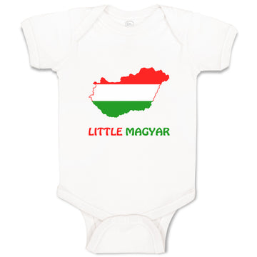 Baby Clothes Little Hungarian Countries Baby Bodysuits Boy & Girl Cotton