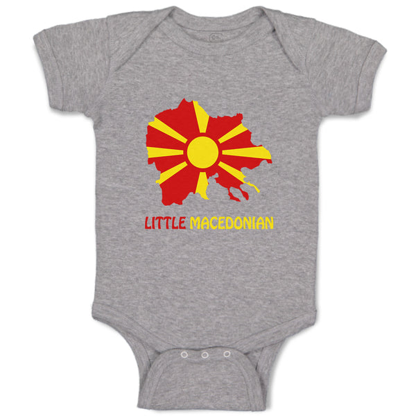 Baby Clothes Little Macedonian Countries Baby Bodysuits Boy & Girl Cotton