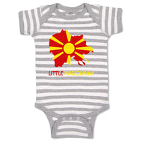 Baby Clothes Little Macedonian Countries Baby Bodysuits Boy & Girl Cotton