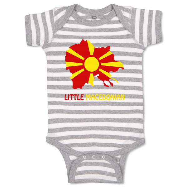 Baby Clothes Little Macedonian Countries Baby Bodysuits Boy & Girl Cotton