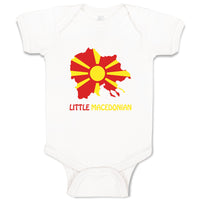 Baby Clothes Little Macedonian Countries Baby Bodysuits Boy & Girl Cotton