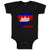Baby Clothes Little Cambodian Countries Baby Bodysuits Boy & Girl Cotton