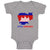 Baby Clothes Little Cambodian Countries Baby Bodysuits Boy & Girl Cotton