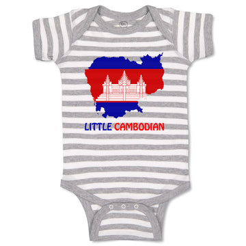 Baby Clothes Little Cambodian Countries Baby Bodysuits Boy & Girl Cotton