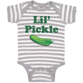 Baby Clothes Lil Pickle Vegetables Baby Bodysuits Boy & Girl Cotton