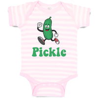 Baby Clothes Pickle Vegetables Baby Bodysuits Boy & Girl Newborn Clothes Cotton