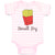 Baby Clothes Small Fry Funny Humor Baby Bodysuits Boy & Girl Cotton