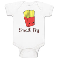 Baby Clothes Small Fry Funny Humor Baby Bodysuits Boy & Girl Cotton