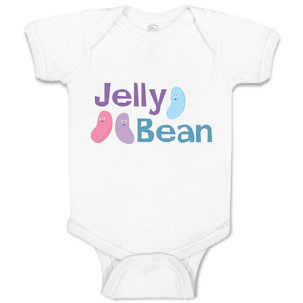 Baby Clothes Jelly Bean Funny Humor Baby Bodysuits Boy & Girl Cotton