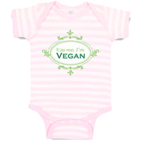 Baby Clothes Kiss Me I'M Vegan Funny Humor Baby Bodysuits Boy & Girl Cotton