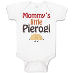 Baby Clothes Mommy's Little Pierogi Polish Funny Humor Baby Bodysuits Cotton