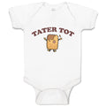 Baby Clothes Tater Tot Baby Bodysuits Boy & Girl Newborn Clothes Cotton