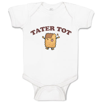 Baby Clothes Tater Tot Baby Bodysuits Boy & Girl Newborn Clothes Cotton