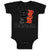 Baby Clothes B Is for Bacon Lover Funny Baby Bodysuits Boy & Girl Cotton
