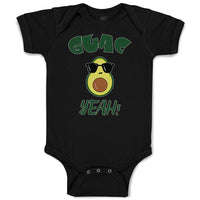 Baby Clothes Guac Yeah! Baby Bodysuits Boy & Girl Newborn Clothes Cotton