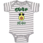 Baby Clothes Guac Yeah! Baby Bodysuits Boy & Girl Newborn Clothes Cotton