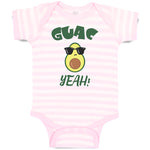 Baby Clothes Guac Yeah! Baby Bodysuits Boy & Girl Newborn Clothes Cotton