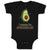 Baby Clothes I Wanna Be Avocuddled Baby Bodysuits Boy & Girl Cotton