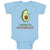 Baby Clothes I Wanna Be Avocuddled Baby Bodysuits Boy & Girl Cotton