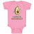 Baby Clothes I Wanna Be Avocuddled Baby Bodysuits Boy & Girl Cotton