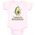 Baby Clothes I Wanna Be Avocuddled Baby Bodysuits Boy & Girl Cotton
