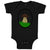 Baby Clothes Mushroom Saying I'M Fun-Guy Baby Bodysuits Boy & Girl Cotton