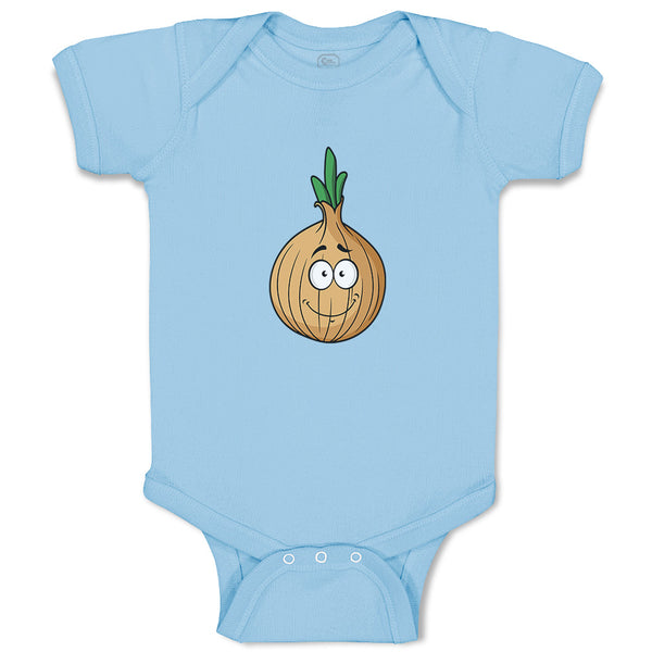 Onion with Face A Food & Beverage Vegetables