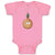 Baby Clothes Onion with Face A Food & Beverage Vegetables Baby Bodysuits Cotton