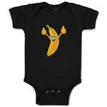 Baby Clothes Banana with Hands and Face Food & Beverage Fruit Baby Bodysuits