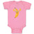 Baby Clothes Banana with Hands and Face Food & Beverage Fruit Baby Bodysuits