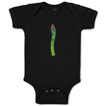 Baby Clothes Asparagus with Face Food & Beverage Vegetables Baby Bodysuits