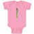 Baby Clothes Asparagus with Face Food & Beverage Vegetables Baby Bodysuits