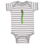 Baby Clothes Asparagus with Face Food & Beverage Vegetables Baby Bodysuits