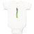 Baby Clothes Asparagus with Face Food & Beverage Vegetables Baby Bodysuits