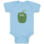Baby Clothes Bell Pepper Food & Beverage Vegetables Baby Bodysuits Cotton