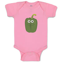Baby Clothes Bell Pepper Food & Beverage Vegetables Baby Bodysuits Cotton
