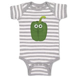 Baby Clothes Bell Pepper Food & Beverage Vegetables Baby Bodysuits Cotton