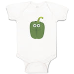 Baby Clothes Bell Pepper Food & Beverage Vegetables Baby Bodysuits Cotton