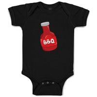 Baby Clothes Bbq Sauce Food and Beverages Condiments Baby Bodysuits Cotton