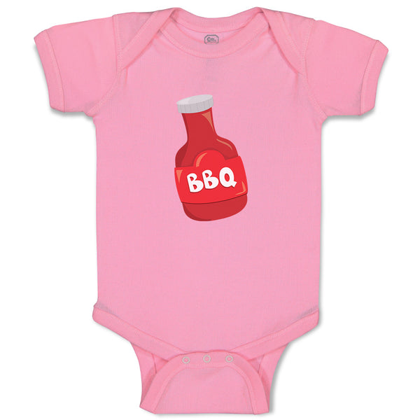Baby Clothes Bbq Sauce Food and Beverages Condiments Baby Bodysuits Cotton