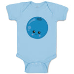 Baby Clothes Blueberry Food and Beverages Fruit Baby Bodysuits Boy & Girl Cotton