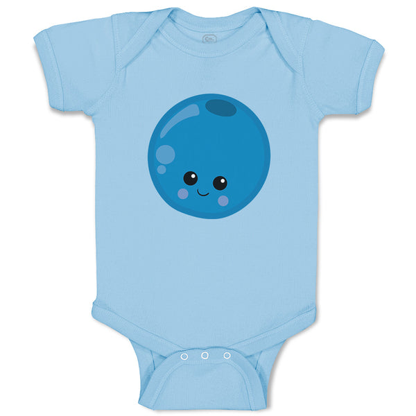 Baby Clothes Blueberry Food and Beverages Fruit Baby Bodysuits Boy & Girl Cotton