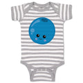 Baby Clothes Blueberry Food and Beverages Fruit Baby Bodysuits Boy & Girl Cotton