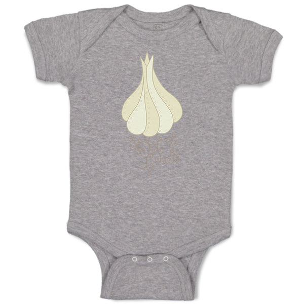 Baby Clothes Garlic Vegetables Baby Bodysuits Boy & Girl Newborn Clothes Cotton