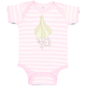 Baby Clothes Garlic Vegetables Baby Bodysuits Boy & Girl Newborn Clothes Cotton