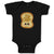 Baby Clothes Peanut Butter Toast Food and Beverages Bread Baby Bodysuits Cotton