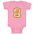 Baby Clothes Peanut Butter Toast Food and Beverages Bread Baby Bodysuits Cotton