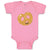 Baby Clothes Pretzel Food and Beverages Bread Baby Bodysuits Boy & Girl Cotton